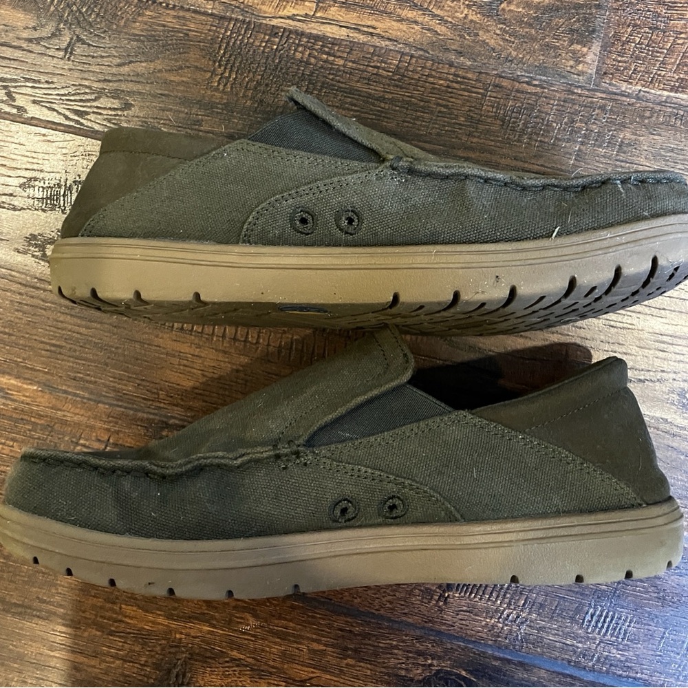 LEMS Drifter Casual Slip-On Shoes - Green